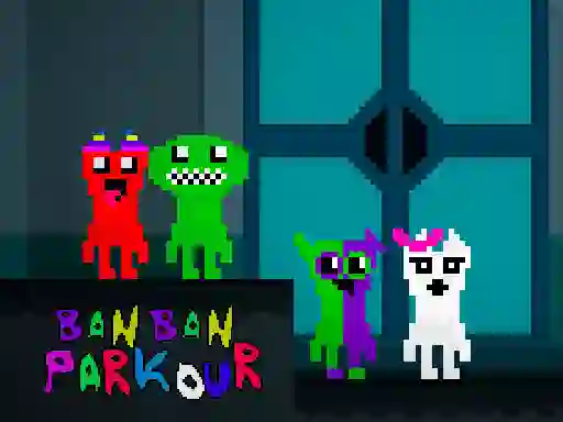 Igra Ban Ban Parkour spletu