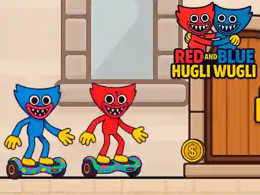 Igra Red and Blue Hugli Wugli spletu