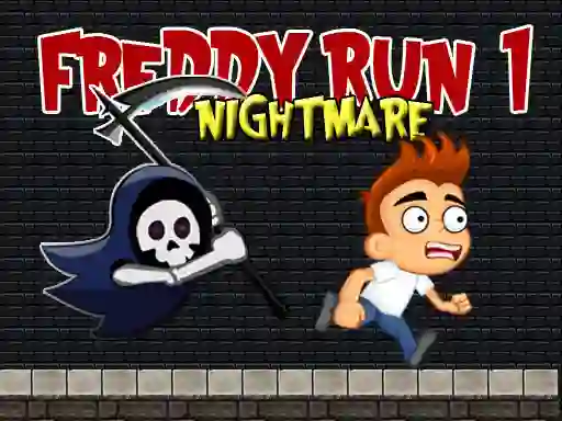 Igra Freddy Run 1 nighmare spletu