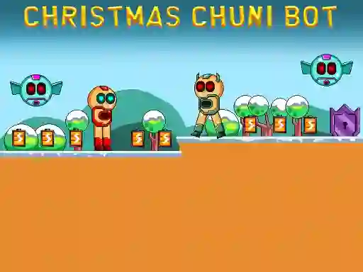 Igra Christmas Chuni Bot spletu