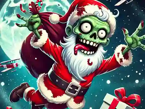 Igra Flappy Zombie Santa Christmas Game spletu