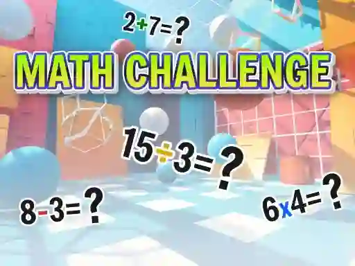 Igra Math challenge spletu