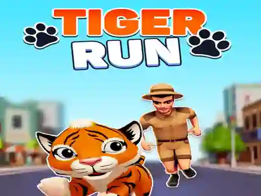 Igra Tiger Run spletu