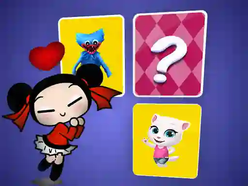 Igra Pucca Memory Card Match spletu