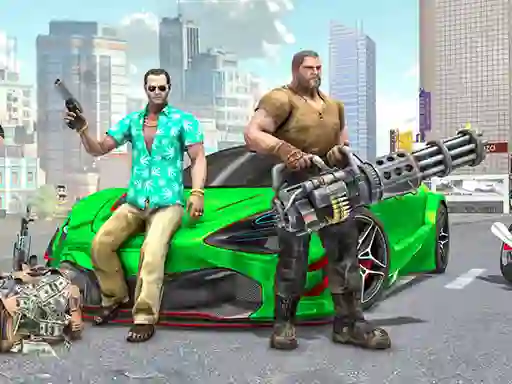 Igra Real Gangster City Crime Car Simulator Game spletu