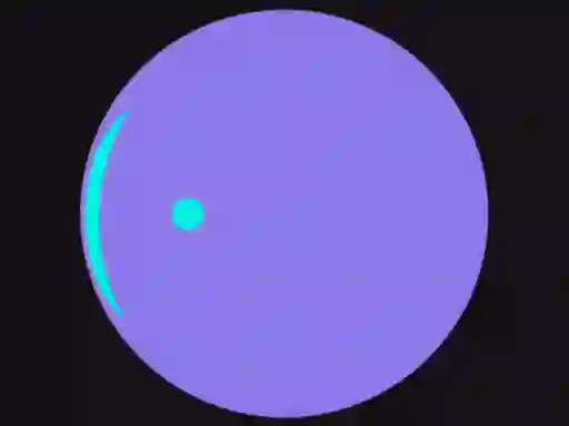 Igra Pong Circle spletu