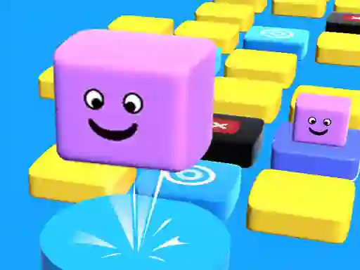 Igra Jump Stacky Cube 3D spletu