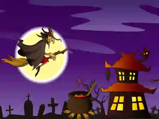Igra Halloween Illustrations Jigsaw Puzzle spletu