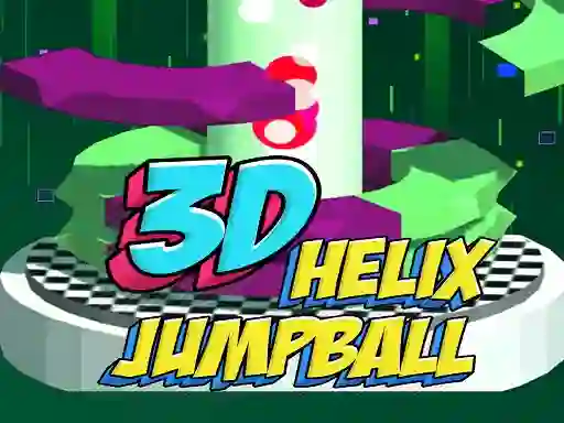 Igra 3D Helix Jump Ball spletu