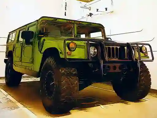 Igra U.S.Army SUV Vehicles spletu