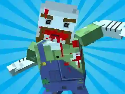 Igra Blocky Gun Warfare Zombie spletu