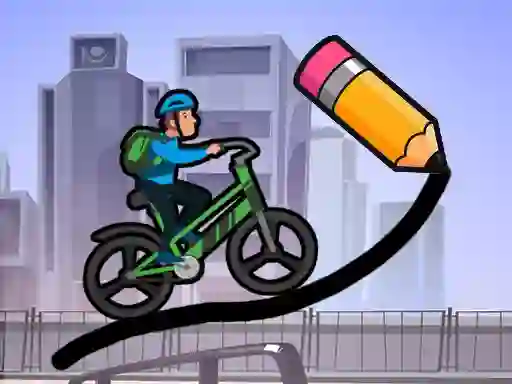 Igra Draw The Bike Bridge spletu