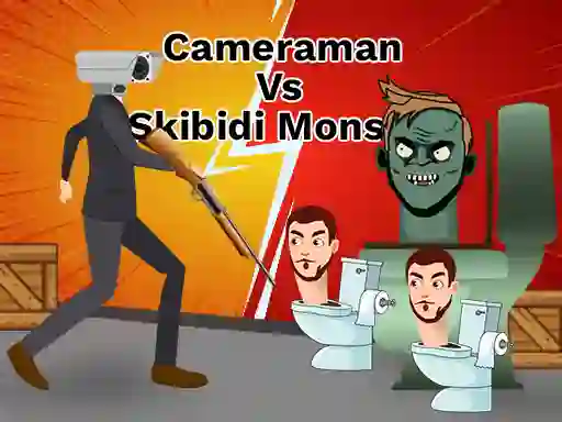 Igra Cameraman vs Skibidi Monster: Fun Battle spletu