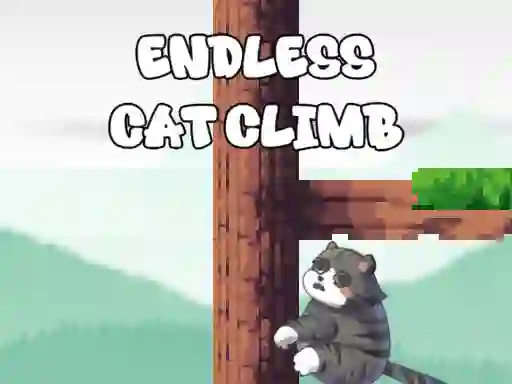 Igra Endless Cat Climb spletu