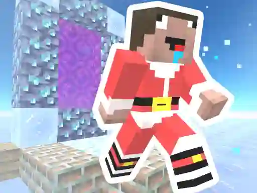 Igra Noob Steve Christmas spletu