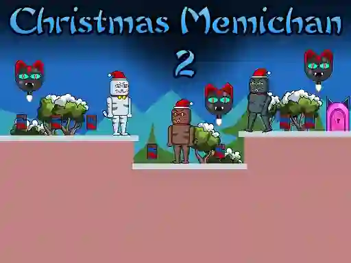 Igra Christmas Memichan 2 spletu