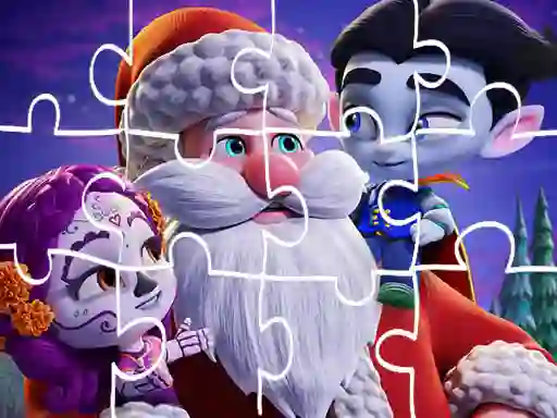 Igra Super Monsters Christmas Jigsaw spletu