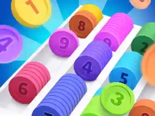 Igra Coin Sort Puzzle spletu