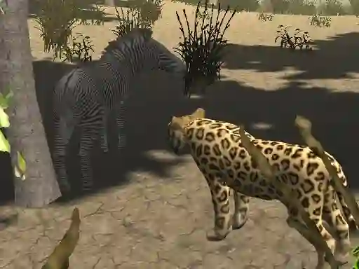 Igra African Cheetah Hunting Simulator spletu