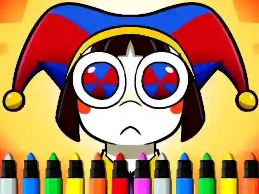 Igra Digital Circus Coloring Adventure spletu