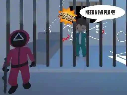 Igra Escape Plan in Squid Game spletu