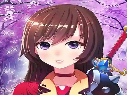 Igra Anime Girl Fantasy Dress Up spletu