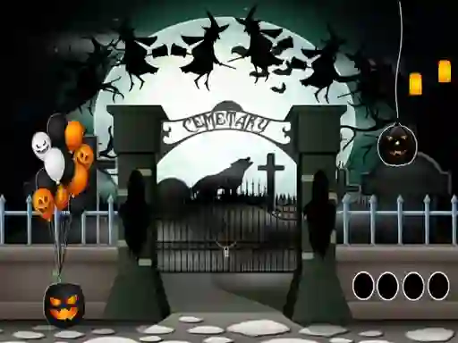 Igra Halloween Cemetery Escape 2 spletu