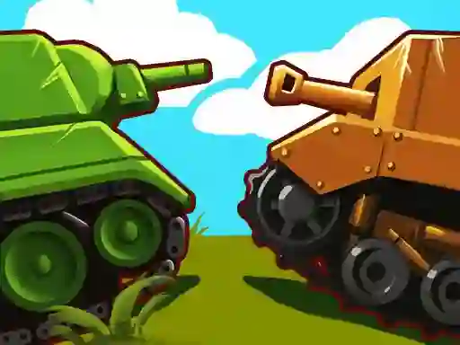 Igra Multiplayer Tank Battle spletu