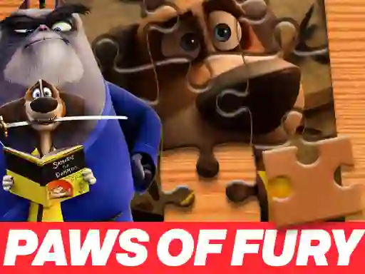 Igra Paws of Fury The Legend of Hank Jigsaw Puzzle spletu
