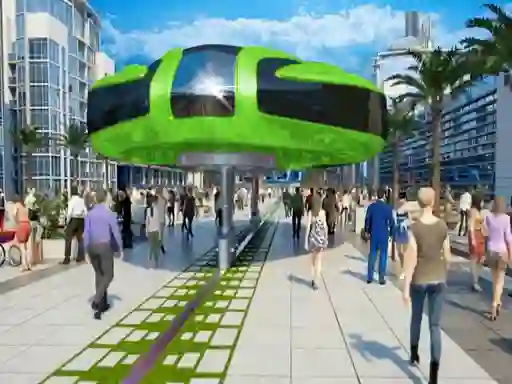 Igra Gyroscopic Elevated Bus Simulator Public Transport spletu
