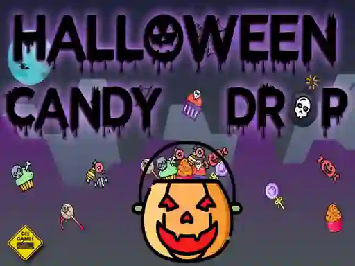 Igra Halloween Candy Drop spletu