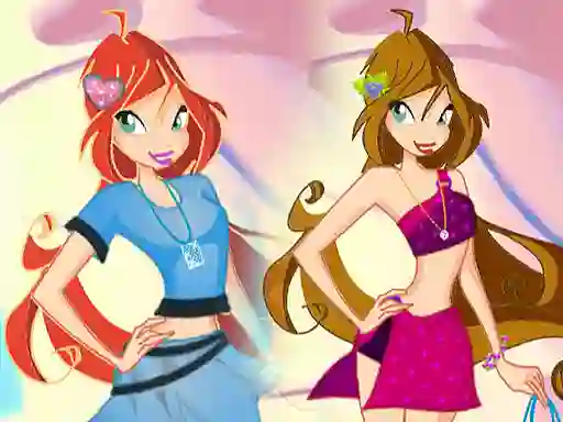 Igra Winx Bloom Casual spletu