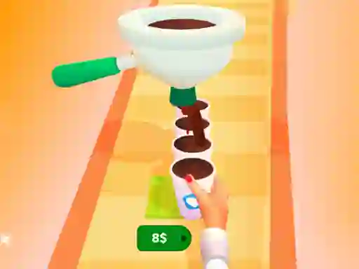 Igra Coffee Run 3D spletu