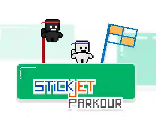 Igra StickJet Parkour spletu