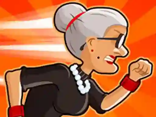Igra Angry Granny Run: India spletu