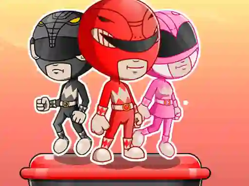 Igra Power Rangers adventure dash spletu