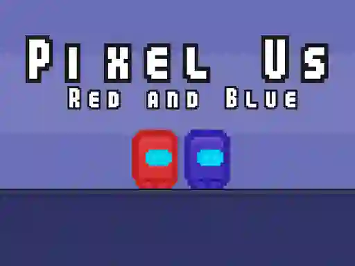 Igra Pixel Us Red and Blue spletu