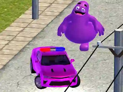 Igra Grimace vs Police SuperCar spletu