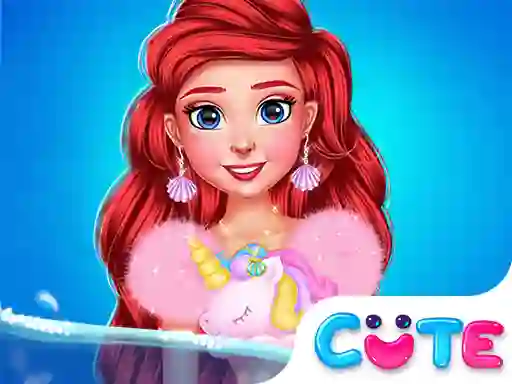 Igra Princess Turned Into Mermaid spletu