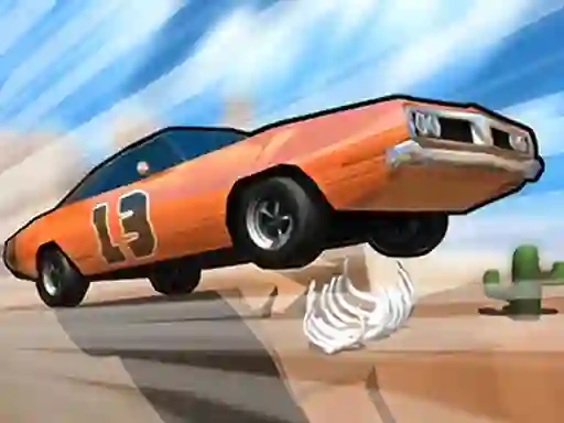 Igra Stunt Car Race spletu