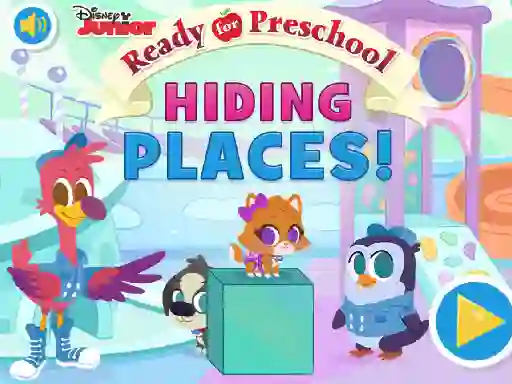 Igra Ready for Preschool Hiding Places spletu