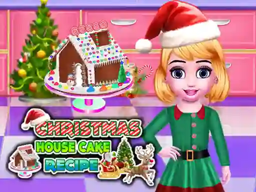 Igra Christmas House Cake Recipe spletu