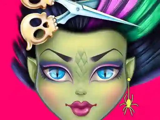 Igra Monster Hair Salon spletu