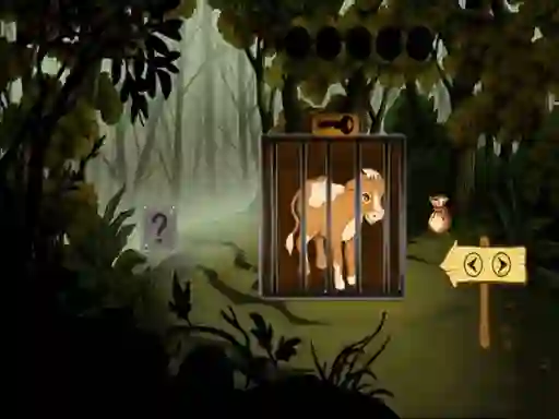 Igra Cow Calf Escape spletu