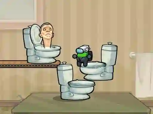Igra Impostor Jump Skibidi Toilet spletu