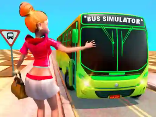 Igra Passenger Bus Taxi Driving Simulator spletu