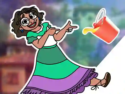 Igra Encanto Coloring Book spletu