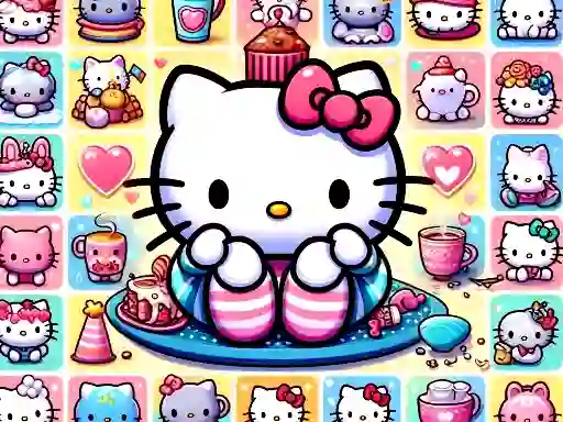 Igra Cute Kitty Memory Challenge spletu
