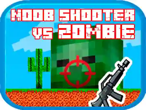 Igra Noob shooter vs Zombie spletu