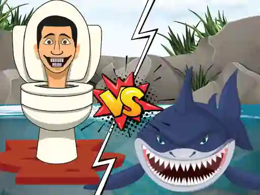 Igra Hungry Shark Vs Skibidi spletu
